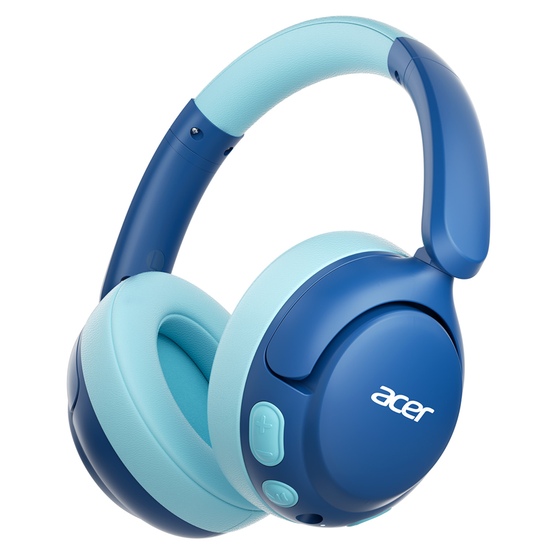 Anc Wireless Over Ear Headphones - Acer OHR725 Kids Bluetooth 5.4 Headphones