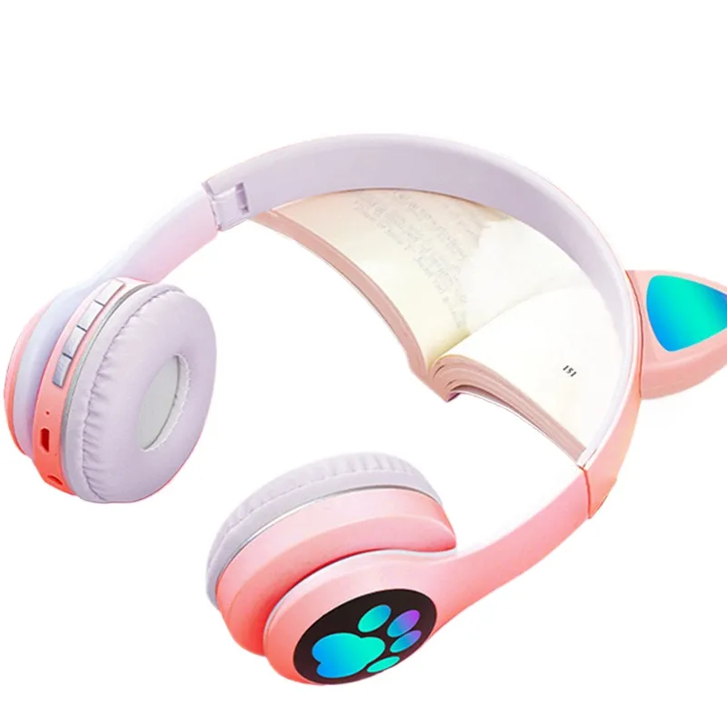 Cat Ear Bluetooth Headset Led - Cat Ear Wireless Headphones Bluetooth 5.4