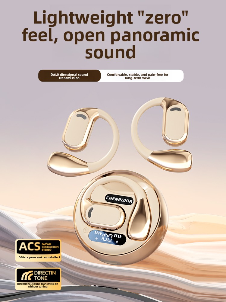 Open Ear Air Conduction Headphones - 2026 newbluetooth headset long battery life