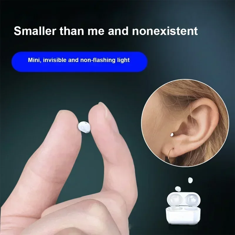 Open Ear Air Conduction Headphones - New Invisible Earphones Mini Headphone Bluetooth