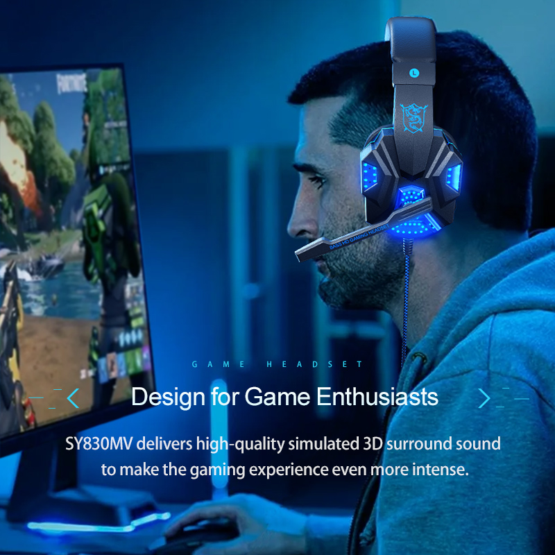 7.1 Surround Sound Gaming Head - đánh giá và giá Gaming Headset With Mic Rgb