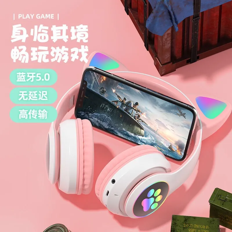 Cat Ear Bluetooth Headphones W - đánh giá và giá Cat Ear Bluetooth Headset Led