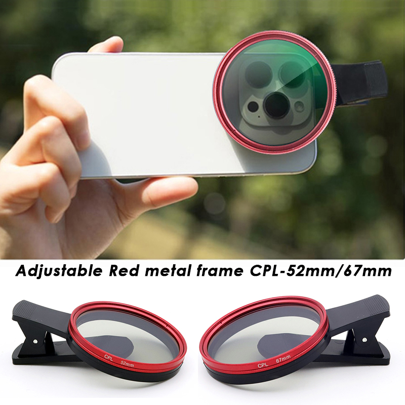 CPL Filter Anti Glare 52mm 67m - đánh giá và giá Tablets