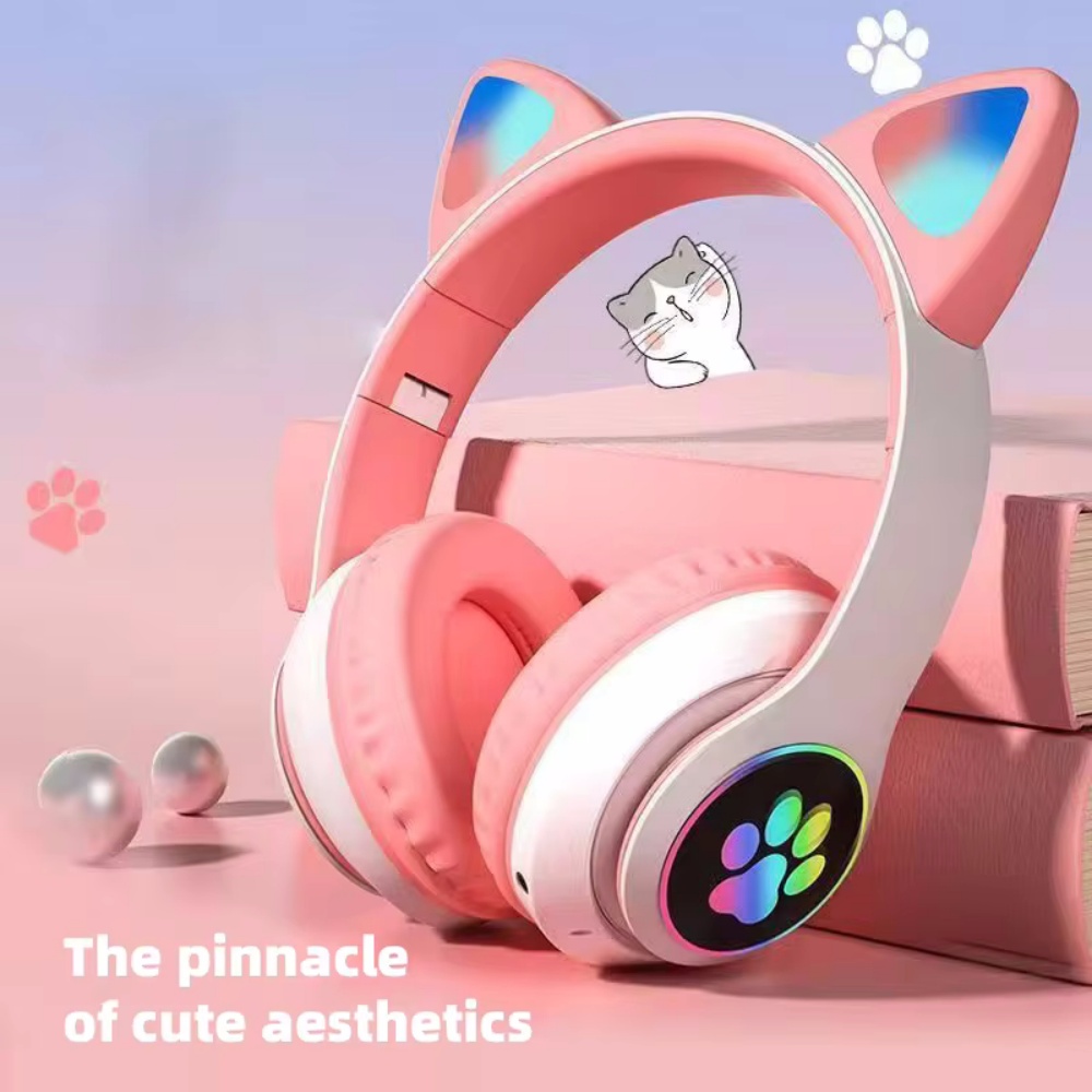 Cute Cat Ear Bluetooth Compati - đánh giá và giá Cat Ear Bluetooth Headset Led