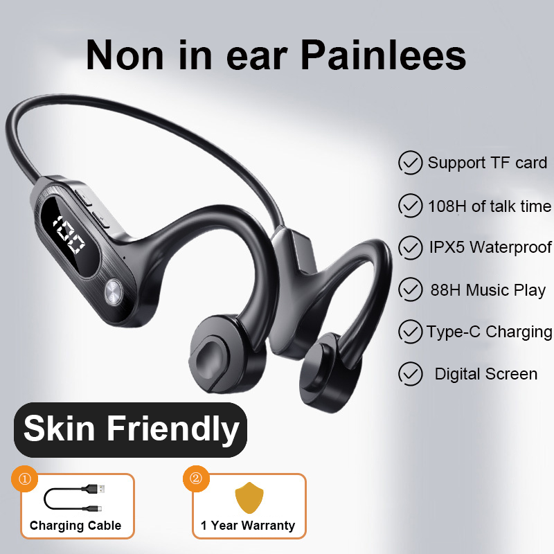 Bone Conduction Bluetooth 5.3  - đánh giá và giá Open Ear Air Conduction Headphones