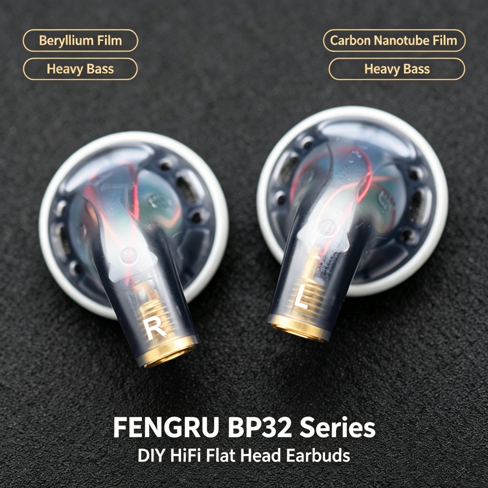 FENGRU BP32 Diy 130 ohm Beryll - đánh giá và giá Planar Magnetic Iem Earphones