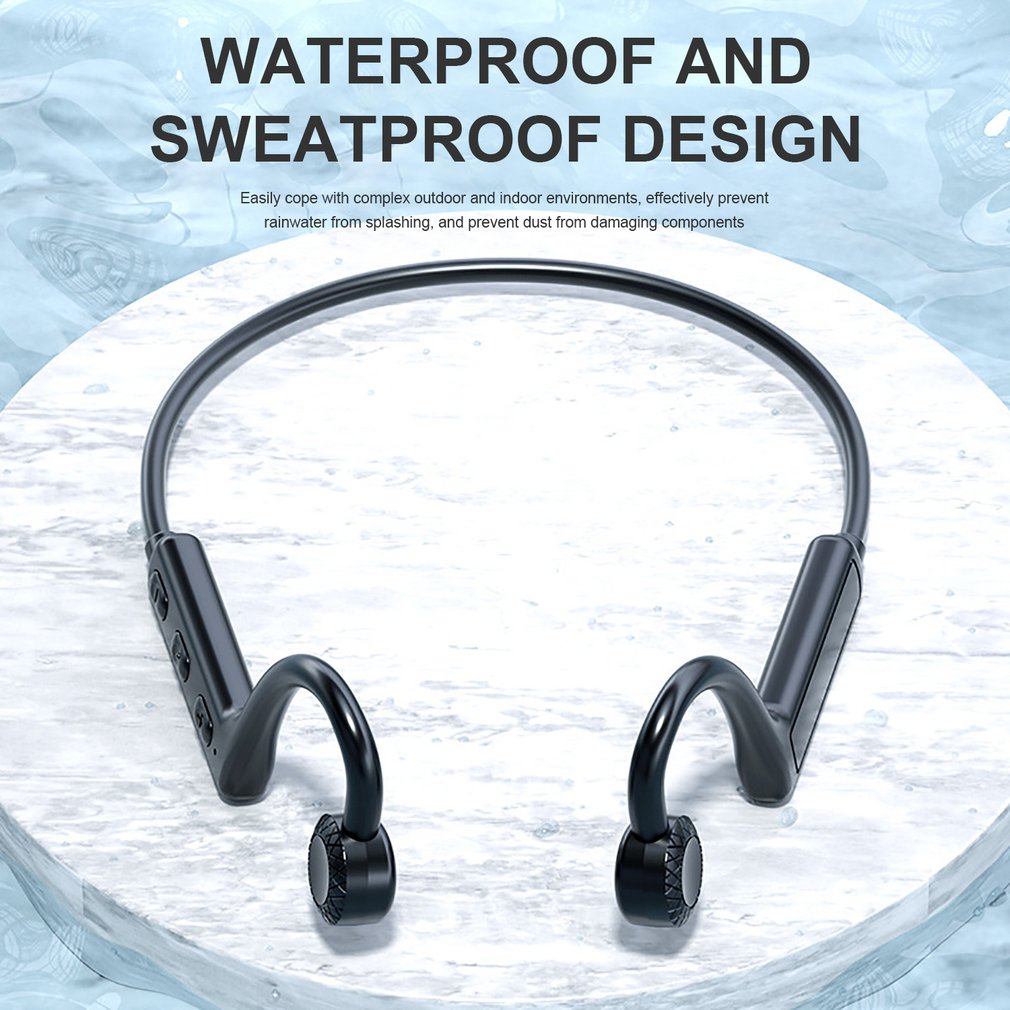 Bone Conduction Earphones Wire - đánh giá và giá Bone Conduction Running Headphones