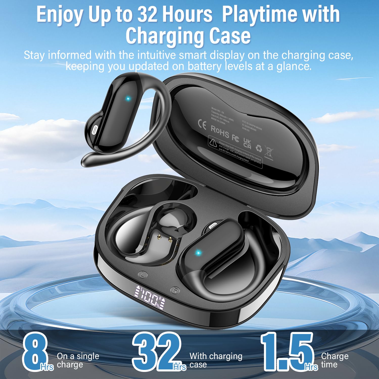 2026 Open-Ear Earbuds Bluetoot - đánh giá và giá Type C Wired Earphones With Mic