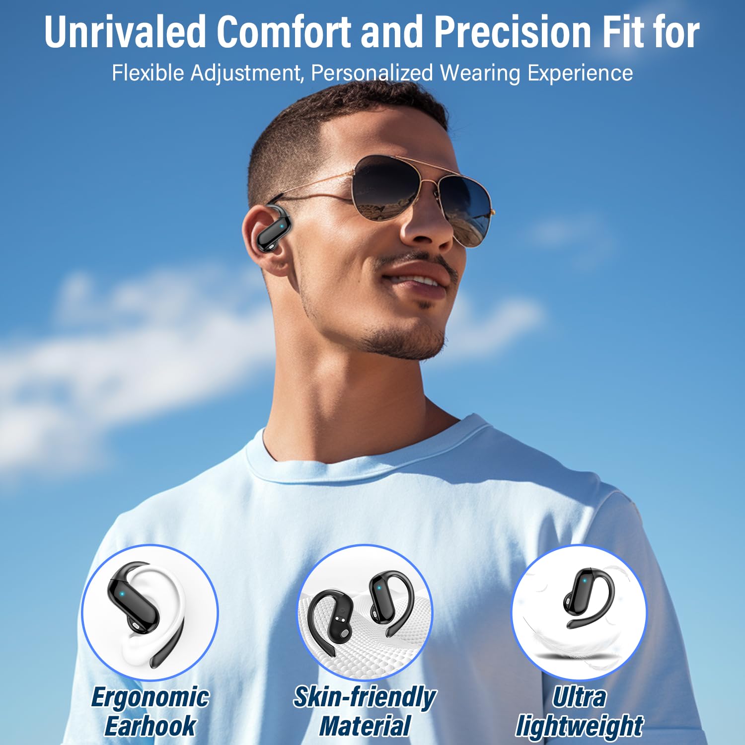 2026 Open-Ear Earbuds Bluetoot - đánh giá và giá Type C Wired Earphones With Mic