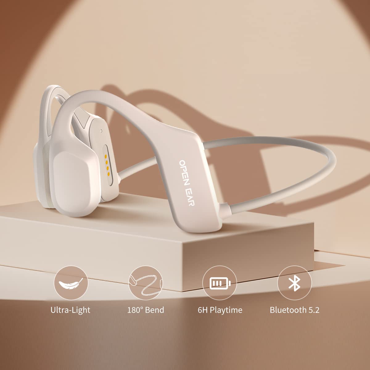 EASYBUDS Bone Conduction Headp - đánh giá và giá Bone Conduction Running Headphones