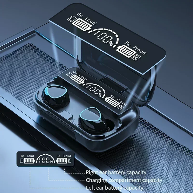 TWS BT5.3 Headphones LED Displ - đánh giá và giá Tws Earbuds Bluetooth 5.3