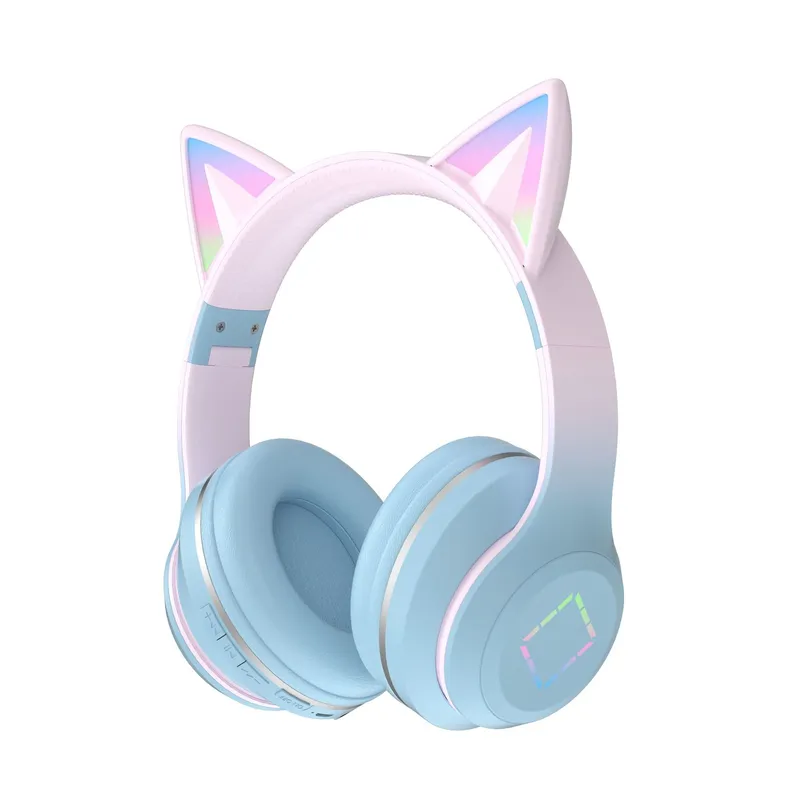 Wireless Bluetooth Headphones  - đánh giá và giá Cat Ear Bluetooth Headset Led