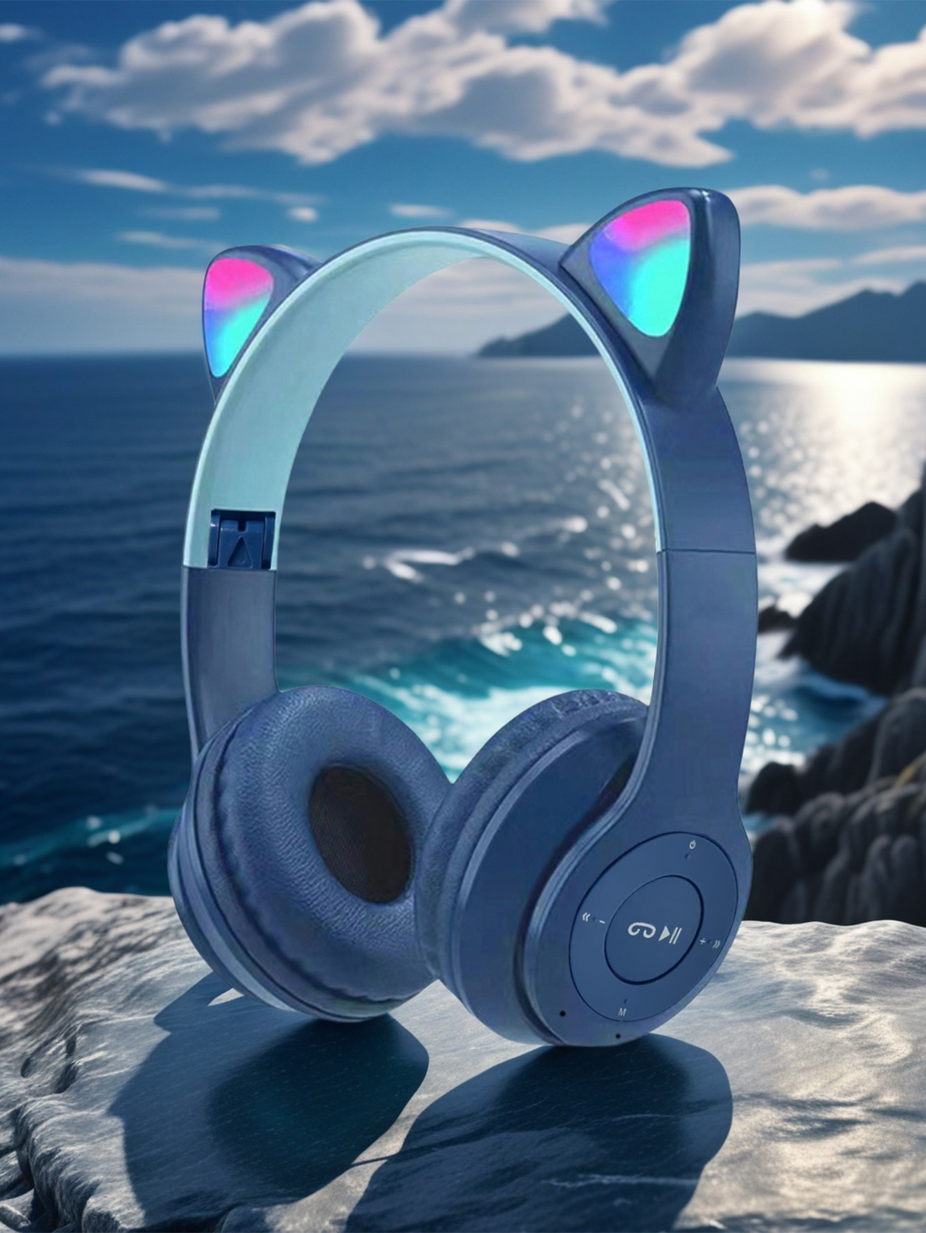 P47M Cat Ear Headphones,RGB Co - đánh giá và giá Cat Ear Bluetooth Headset Led