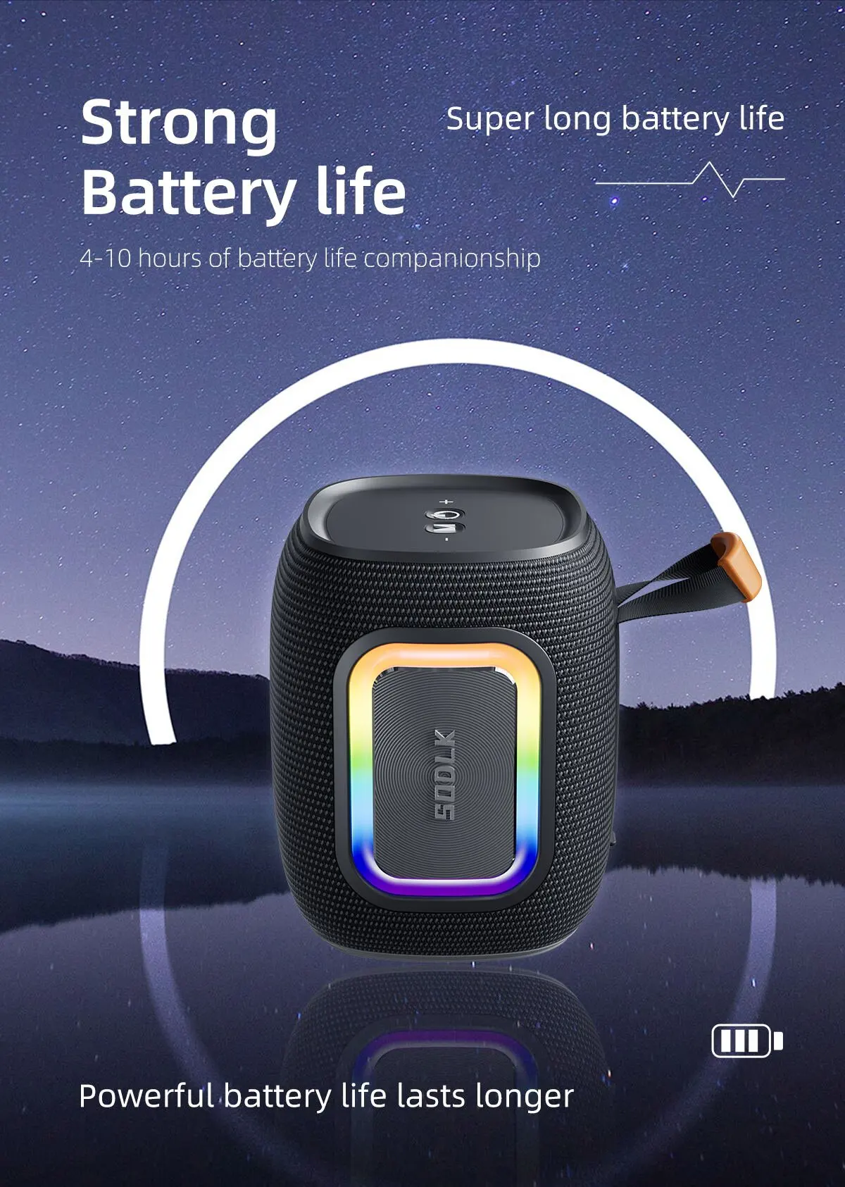 SODLK T26 Mini Bluetooth Speak - đánh giá và giá Portable Bluetooth Speaker Waterproof Ipx7