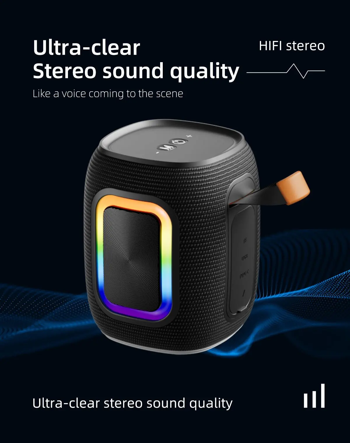 SODLK T26 Mini Bluetooth Speak - đánh giá và giá Portable Bluetooth Speaker Waterproof Ipx7